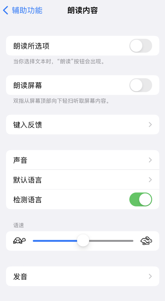 武冈苹果服务网点分享iOS 16 小技巧：让 iPhone 朗读屏幕上的内容或所选择的文本 