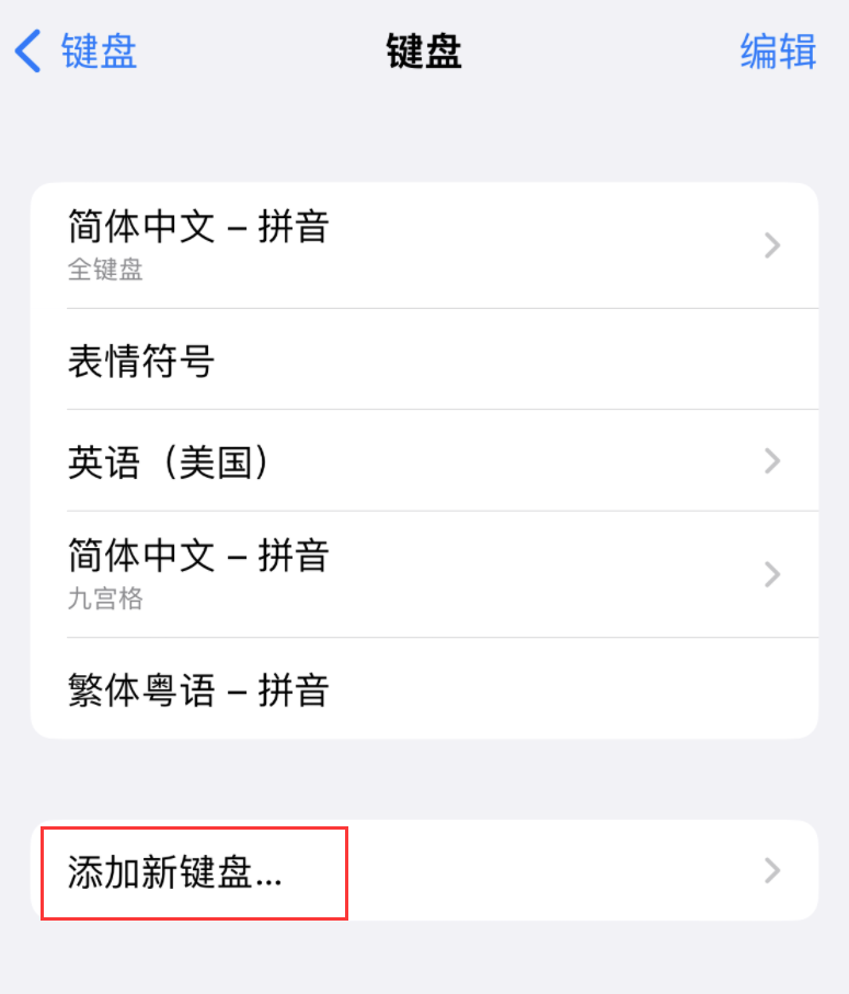 武冈苹果手机维修分享iOS 16 细节更新：支持更多中文方言输入 